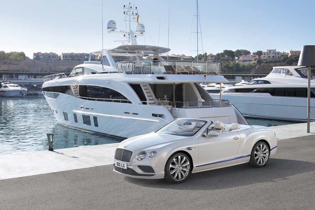 novo bentley em parceria com a princess yachts - boat shopping