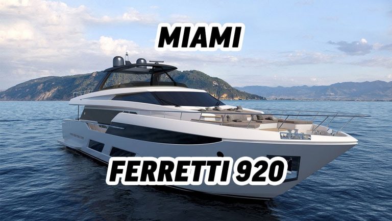 Conheça todos os detalhes da nova Ferretti 920