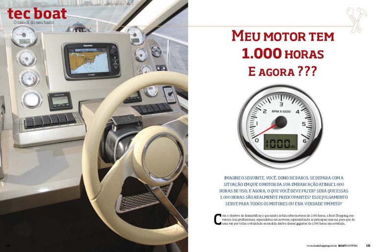 Motor de 1000 horas - boat shopping