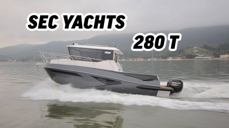 Conheça a SEC Yachts 280T, o barco para todos os momentos