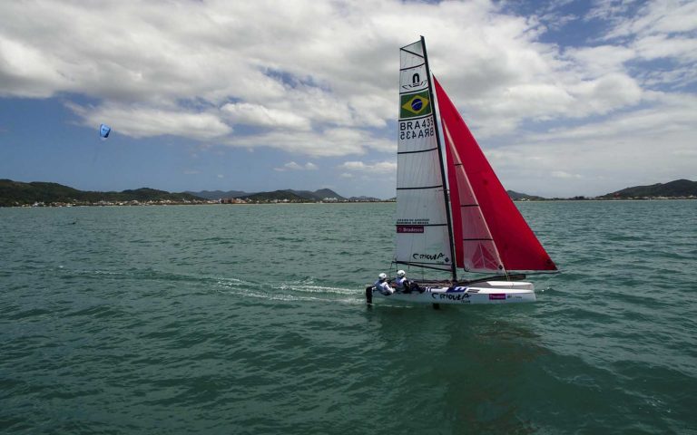 Samuel Albrecht e Gabriela Nicolino copa brasil©2018_Gabriel_Heusi - boat shopping