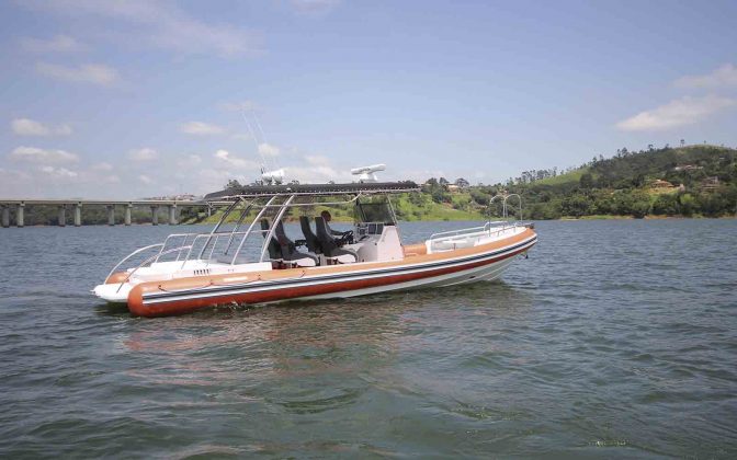 boat teste flexboat sr 1000 super custom - boat shopping