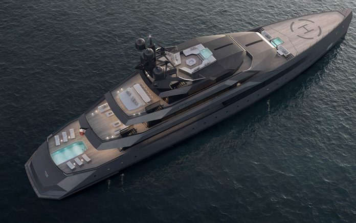 CRN apresenta primeiros renders do superiate de 75m Begallta-boatshopping