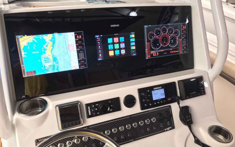 navico simrad display integrado - boat shopping 3