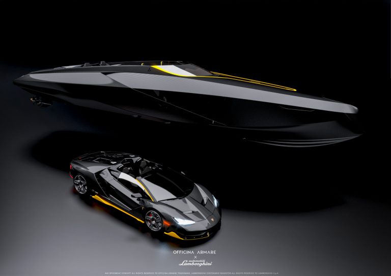 lancha de corrida lamborghini a43 - boat shopping 2