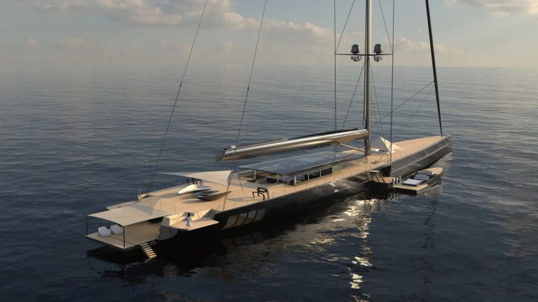 Royal Huisman divulga novos detalhes do veleiro conceito Apex 850, de 85 metros