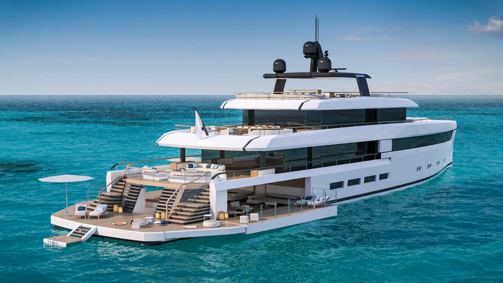 Nauta design Wide superiate exterior - boat shopping
