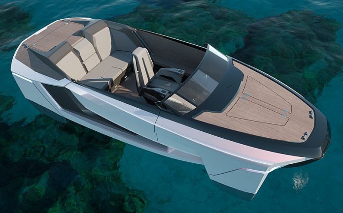 Iate conceito Futur-e - boat shopping