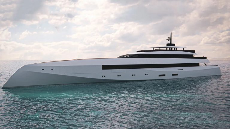 Alexander McDiarmid Design se junta a Ghost Yachts no conceito de superiate G250 de 80m