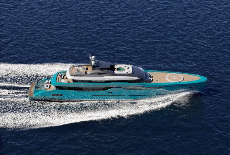 Turquoise Yachts e Hot Lab apresentam o superiate Project Neptune