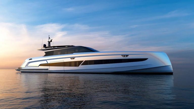 Vanquish Yachts divulga novos renders do primeiro VQ115 Veloce de 35m