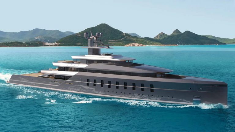 Vitruvius Yachts e seu conceito de iate explorer de 80m