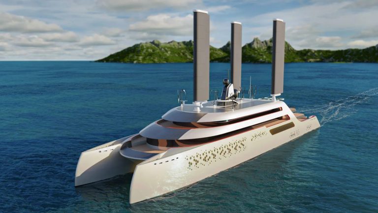 Lloyd Werft  apresenta catamarã de 125m