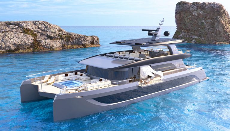 Novo Catamarã Vision Yachtsf em kevlar composto